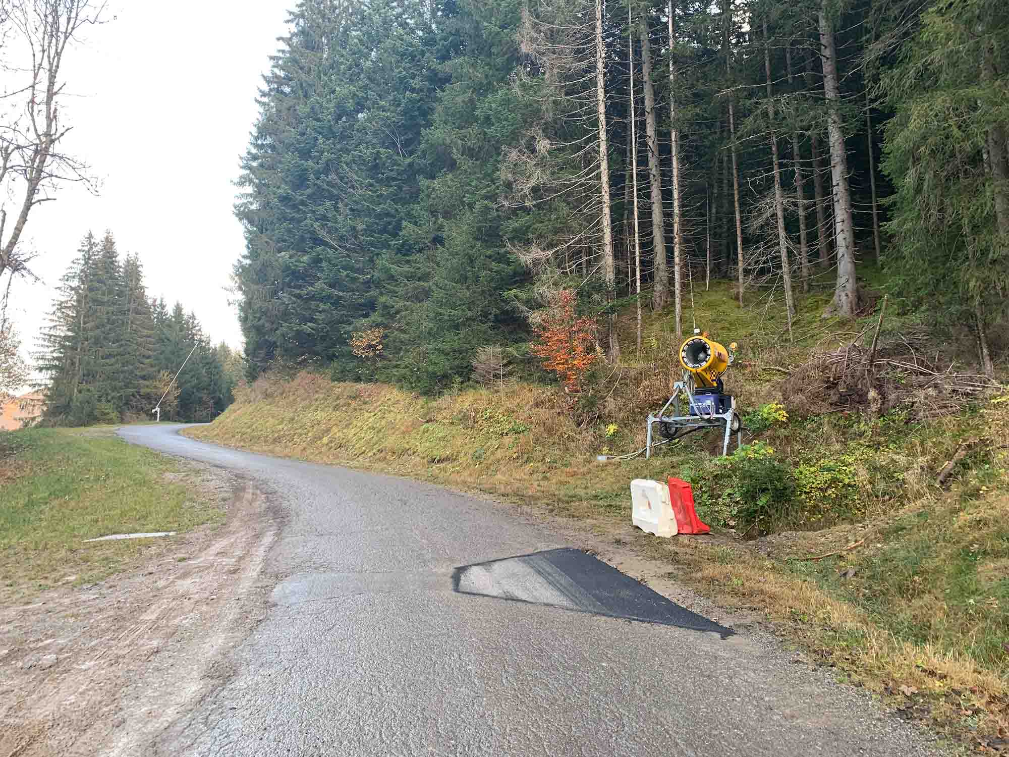 Photo d'une route aménagée - MCM TP