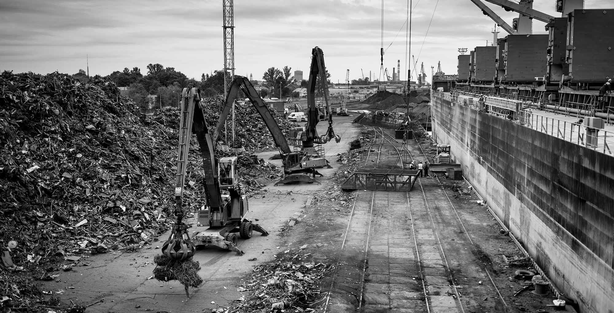 Photo historique d'un chantier MCM TP